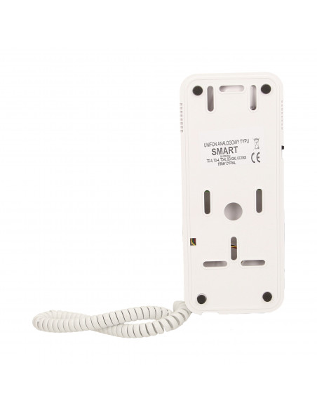 Unifon wielolokatorski do instalacji 2-żyłowych SMART, CYFRAL, biały