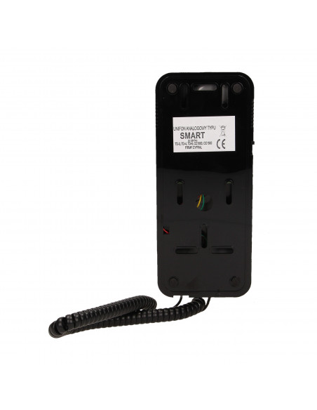 Unifon wielolokatorski do instalacji 2-żyłowych SMART, CYFRAL, czarno-szary