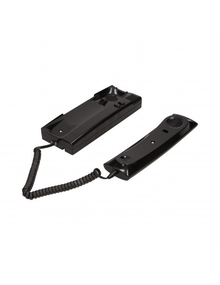 Unifon wielolokatorski do instalacji cyfrowych WEKTA, czarny