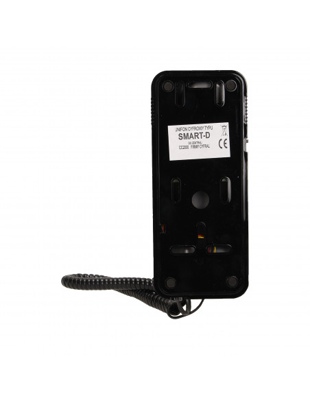 Unifon wielolokatorski do instalacji cyfrowych SMART D, CYFRAL,  czarno-szary
