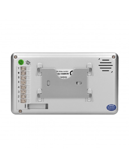 Zestaw wideodomofonowy bezsłuchawkowy, kolor LCD 4,3" z kamerą plastikową, AMMO