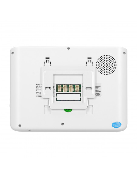 Zestaw wideodomofonowy, bezsłuchawkowy, kolor, LCD 7", biały, IMAGO