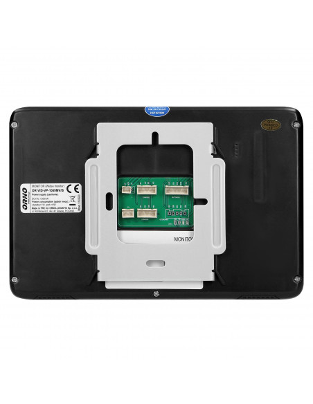  Zestaw wideodomofonowy bezsłuchawkowy, kolor,  LCD 7", z czytnikiem breloków zbliżeniowych, interkom, natynkowy, INDI...