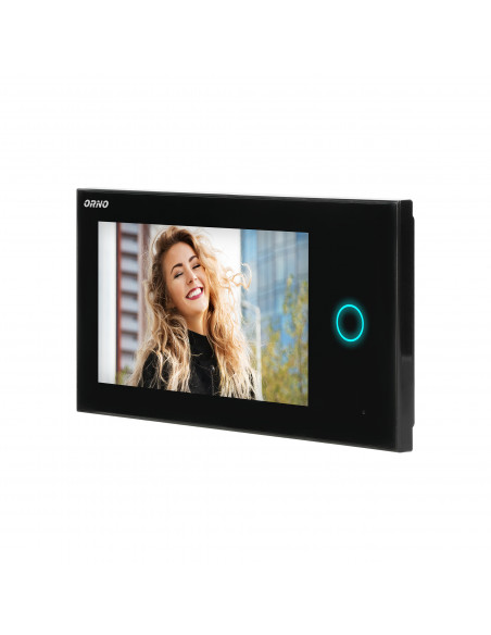  Zestaw wideodomofonowy, bezsłuchawkowy, kolor, LCD 7", dotykowy, menu OSD, WI-FI + APP na telefon, sterowanie bramą,...