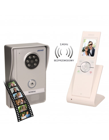 Zestaw wideodomofonowy,...