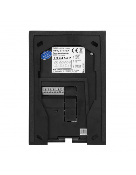  Zestaw wideodomofonowy 2-rodzinny bezsłuchawkowy, kolor,  LCD 7", z czytnikiem breloków zbliżeniowych, interkom,...