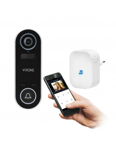  Bezprzewodowy wideo dzwonek LAYO z...