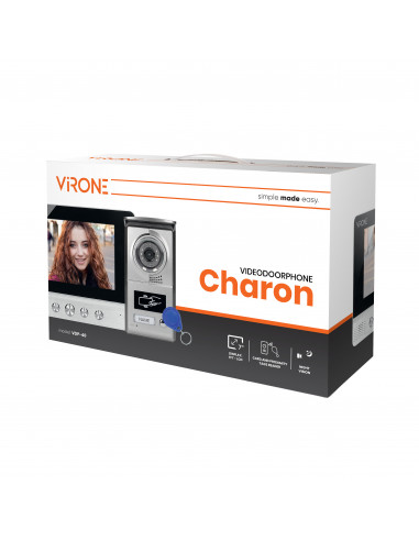 Zestaw wideodomofonowy z czytnikiem...