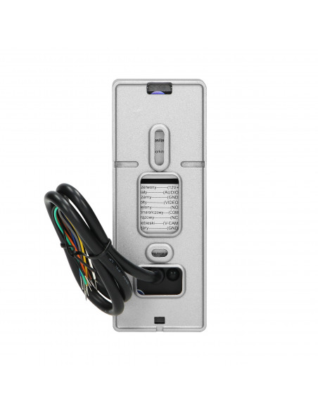  Zestaw wideo domofonowy, bezsłuchawkowy, kolor, LCD 7", menu OSD, WI-FI + APP na telefon, sterowanie bramą, biały,...