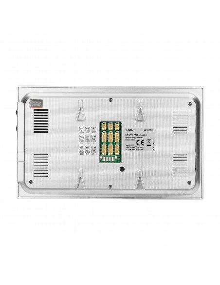  Zestaw wideodomofonowy, bezsłuchawkowy, kolor, LCD 7", menu OSD, WI-FI + APP na telefon, sterowanie bramą, z...