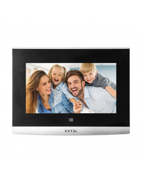  Extel Wave, bezprzewodowy zestaw wideo domofonowy, monitor 7", dotykowy, menu OSD,  WI-FI + APP na telefon, sterowanie...