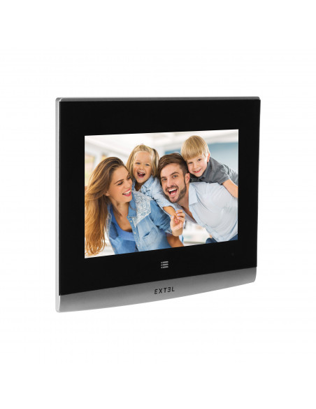  Extel Wave, bezprzewodowy zestaw wideo domofonowy, monitor 7", dotykowy, menu OSD,  WI-FI + APP na telefon, sterowanie...