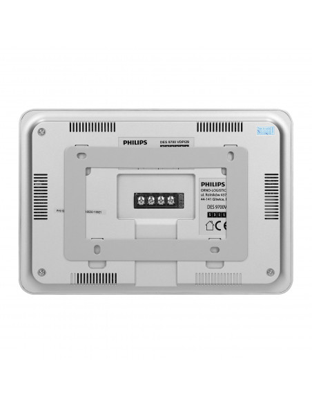  Philips WelcomeEye Touch, Zestaw wideodomofonowy, bezsłuchawkowy, kolor, LCD 7", dotykowy, menu OSD, sterowanie bramą,...