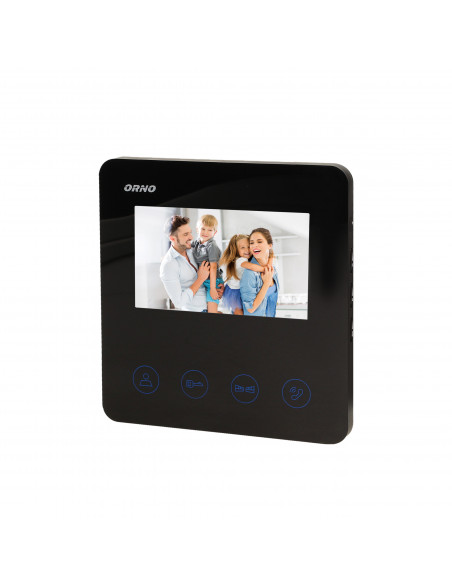 Wideo monitor bezsłuchawkowy, kolorowy, LCD 4,3", do zestawu z serii DUX, otwieranie bramy