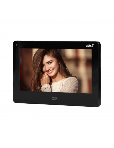  Zestaw wideodomofonowy, bezsłuchawkowy kolor, LCD 7", dotykowy, menu OSD, pamięć, gniazdo na kartę SD, DVR,...