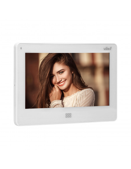  Zestaw wideodomofonowy, bezsłuchawkowy kolor, LCD 7", dotykowy, menu OSD, pamięć, gniazdo na kartę SD, DVR,...