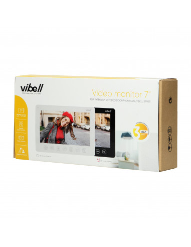 Wideo monitor bezsłuchawkowy,...