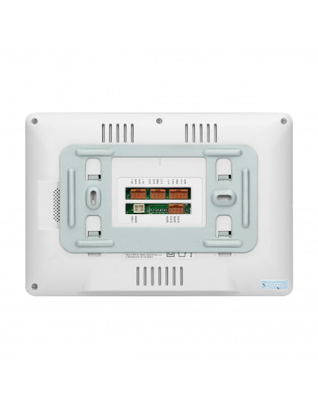  Wideo monitor bezsłuchawkowy, kolorowy, LCD 7”, do zastosowania w systemach VIBELL, dotykowy ekran, moduł pamięci, ...