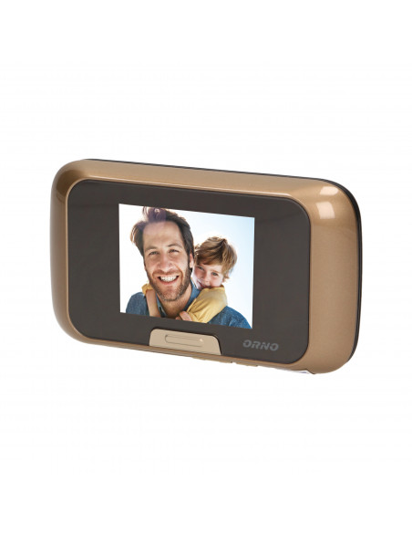 Elektroniczny wizjer do drzwi 3,2" z funkcją nagrywania na kartę Micro SD, bateryjny