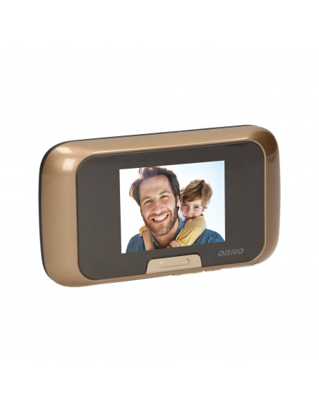 Elektroniczny wizjer do drzwi 3,2" z funkcją nagrywania na kartę Micro SD, bateryjny