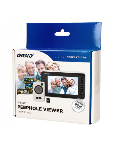  Elektroniczny wizjer do drzwi 4,7" z...