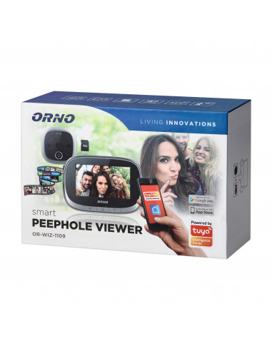  Elektroniczny wizjer do drzwi z...