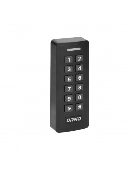 Zamek szyfrowy z czytnikiem kart i breloków zbliżeniowych, IP20 , Antracyt, Funkcja Gościa