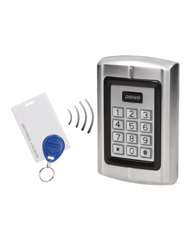 Zamek szyfrowy z czytnikiem kart i...