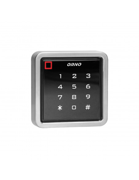 Zamek szyfrowy dotykowy z czytnikiem kart i breloków zbliżeniowych, IP68, 1 przekaźnik 3A