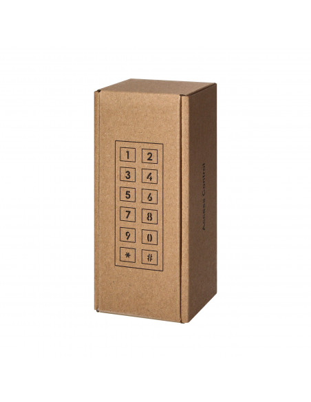  Zamek szyfrowy dotykowy z czytnikiem kart i breloków zbliżeniowych oraz przyciskiem dzwonkowym, SUPER-WĄSKI, IP68, z...