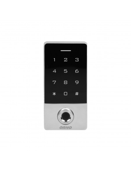  Zamek szyfrowy dotykowy, z czytnikiem kart i breloków zbliżeniowych oraz czytnikiem linii papilarnych, IP68, 1...