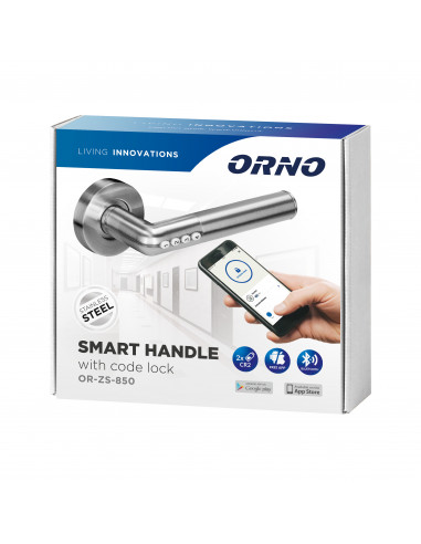 Klamka z zamkiem szyfrowym IP44,...