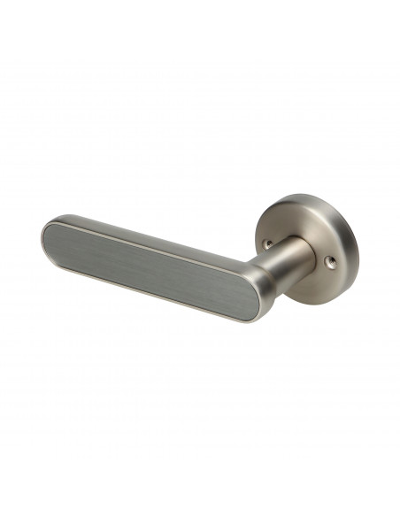 Klamka szyfrowa z klawiaturą dotykową i funkcją smart - czytnik linii papilarnych, Bleutooth 4.0, nikiel