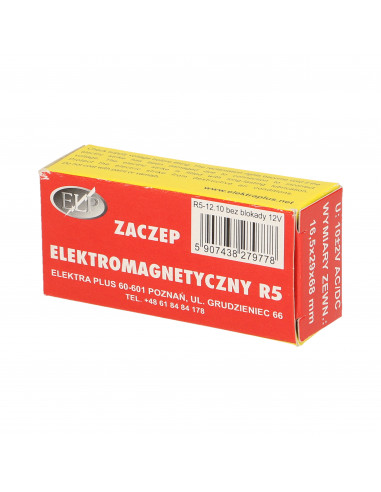Elektrozaczep symetryczny bez...