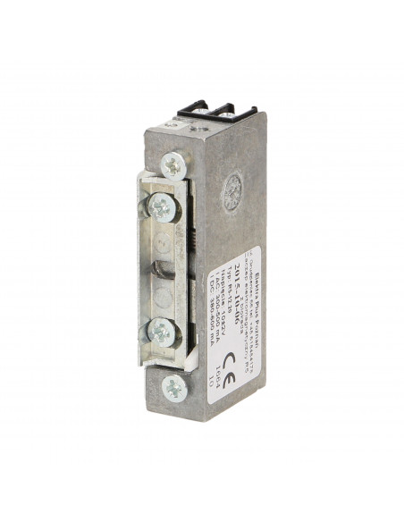 Elektrozaczep symetryczny bez pamięci, z blokadą