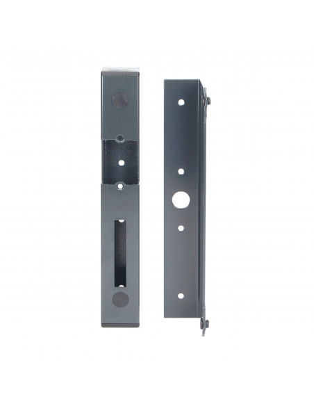 Kaseta elektrozaczepu kolor ANTRACYT