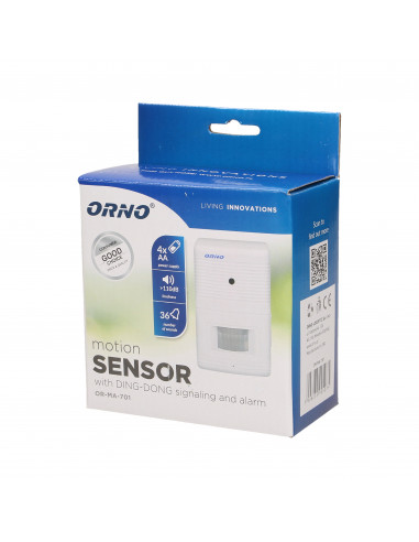 Czujnik ruchu z sygnalizacją i z...