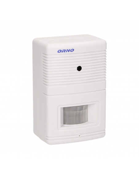 Czujnik ruchu z sygnalizacją i z alarmem DING-DONG, 4-5m, bateryjny