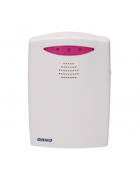 Czujnik ruchu z sygnalizacją bezprzewodową, IP44, 120m, learning system, bateryjny