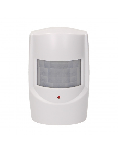 Czujnik ruchu z sygnalizacją bezprzewodową, IP44, 120m, learning system, bateryjny