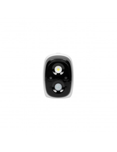 Alarm bezprzewodowy z wbudowaną syreną i sygnalizatorem świetlnym sterowany pilotem, IP44, 5m, bateryjny