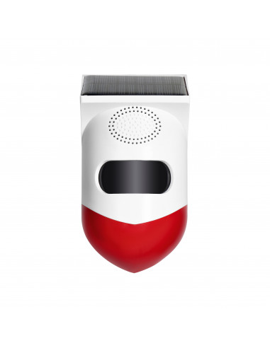 Alarm z wbudowaną syreną i baterią...