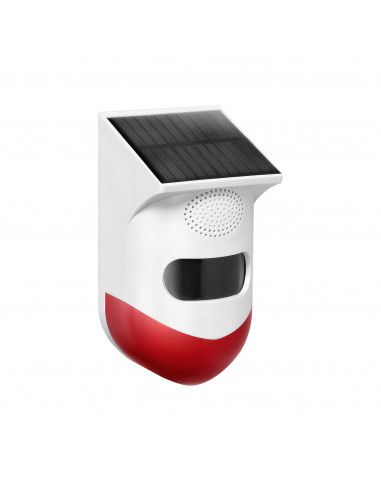 Alarm z wbudowaną syreną i baterią...