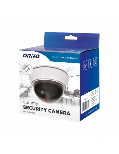 Atrapa kopułowej kamery monitorującej...