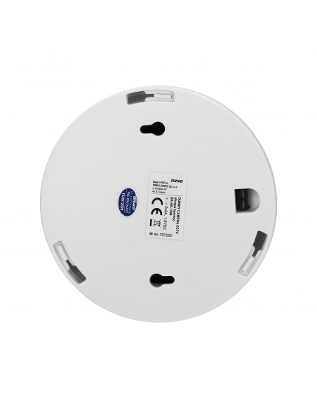 Atrapa kopułowej kamery monitorującej z podczerwienią CCTV, bateryjna