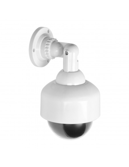 Atrapa obrotowej kamery monitorującej CCTV, typu PTZ, bateryjna