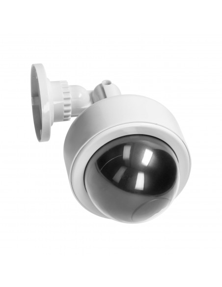 Atrapa obrotowej kamery monitorującej CCTV, typu PTZ, bateryjna