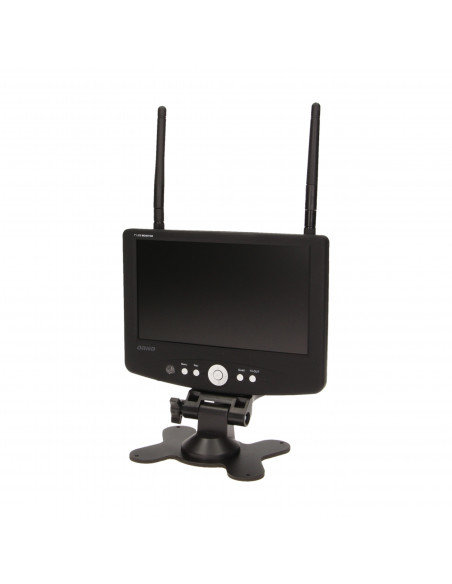 System do monitoringu 4-kanałowy, bezprzewodowy CCTV, monitor LCD 7"