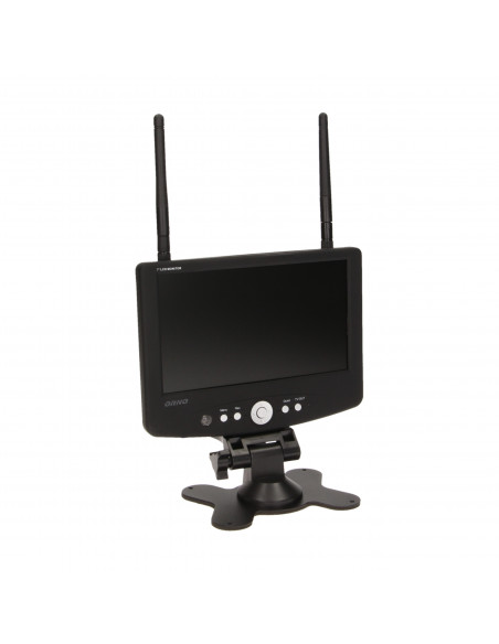 System do monitoringu 4-kanałowy, bezprzewodowy CCTV, monitor LCD 7"