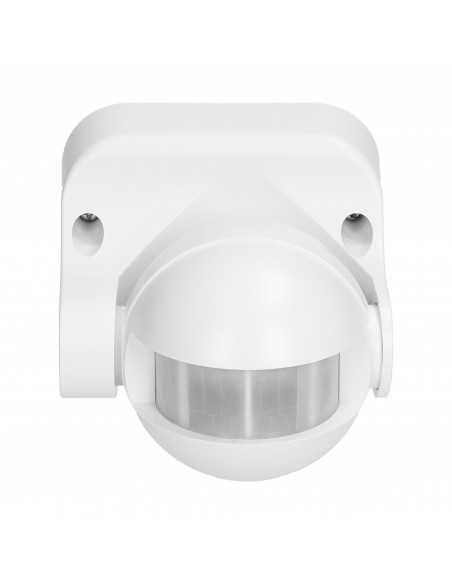 Czujnik ruchu 180st., pionowa regulacja, IP44, 1200W, biały